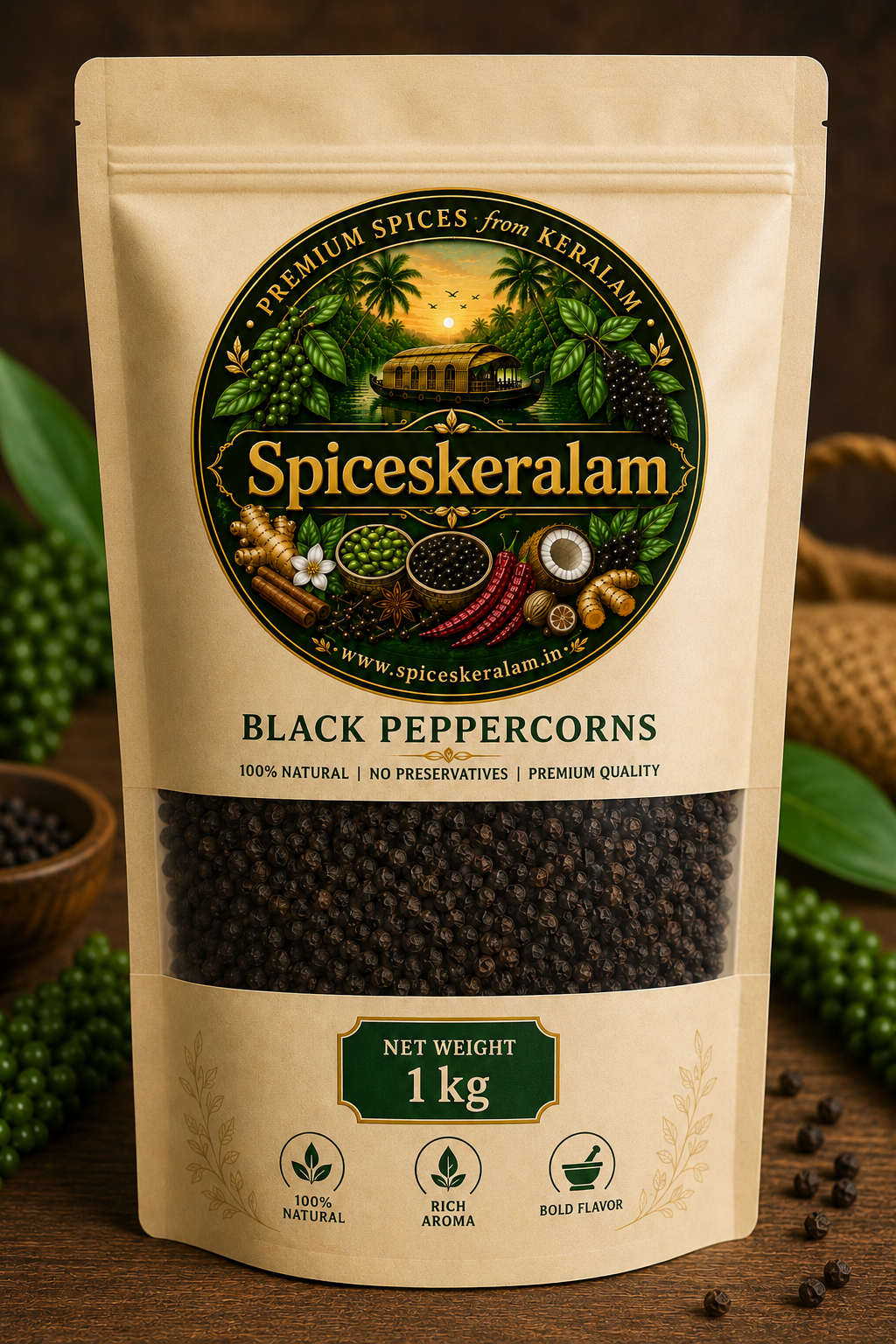 Black Peppercorns