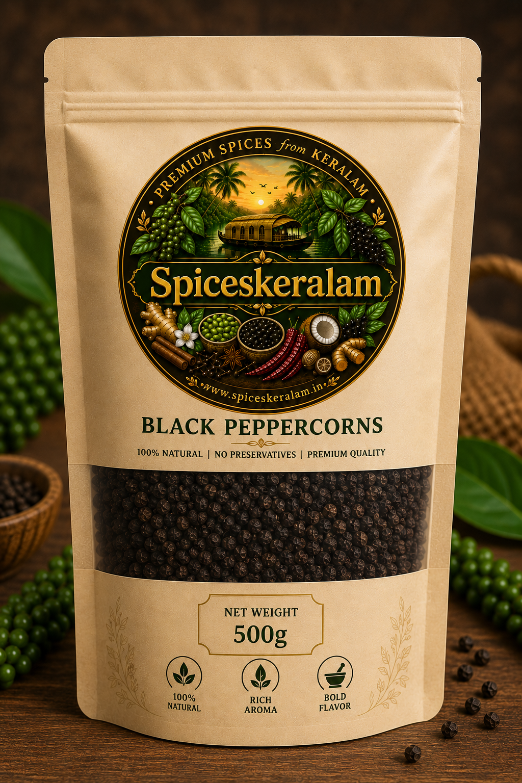 Black Peppercorns