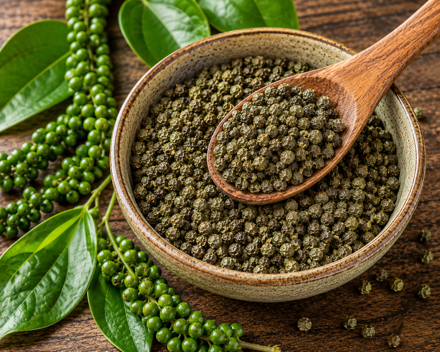 Green Peppercorns