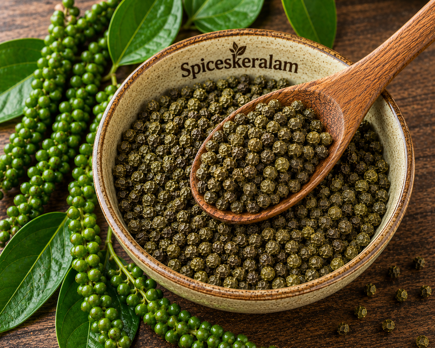 Green Peppercorns